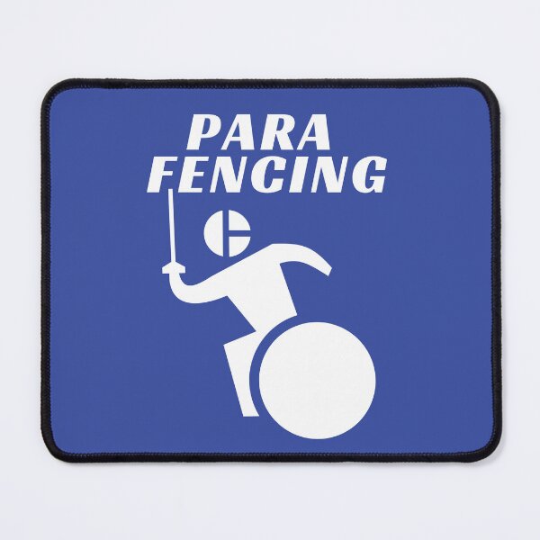 Item preview, Parafencing, Wheelchair Fencing, Fencing, Fencing Enthusiasts designed and sold by Anniko Art Studio.