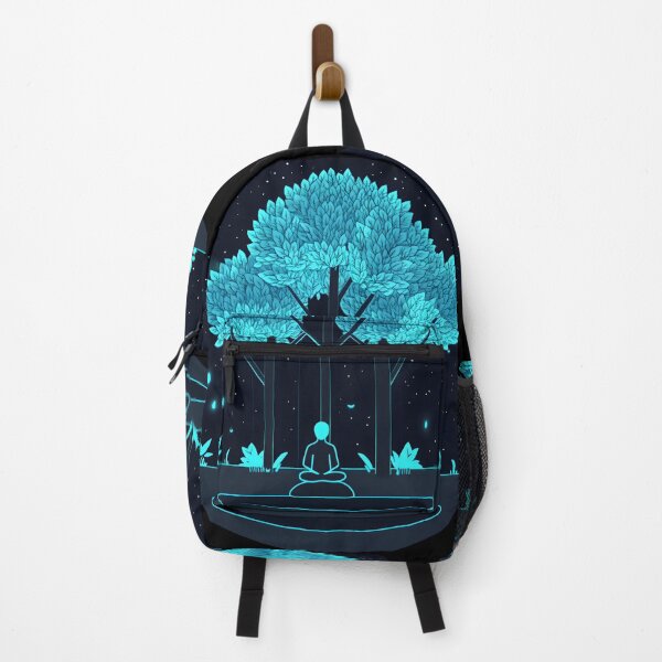 Item preview, Lunar Serenity: Meditative Forest Glow designed and sold by AI-Only Creations.