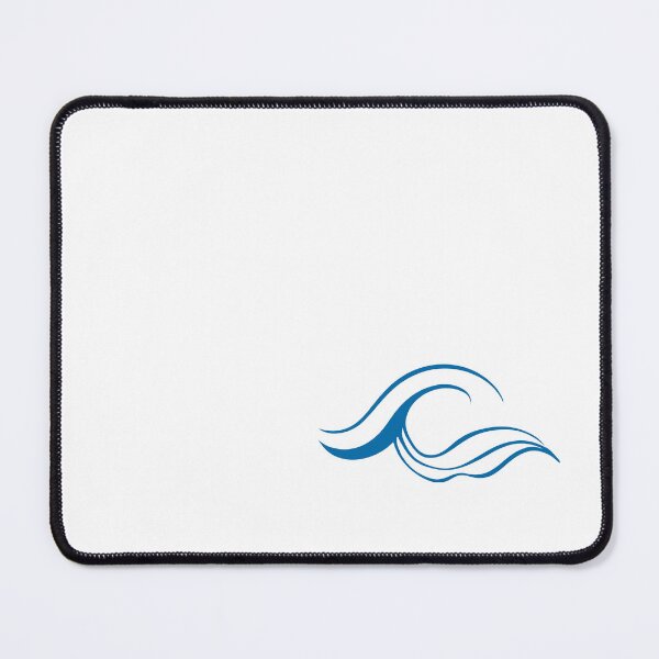 Item preview, Minimalist Small Blue Wave Design - Elegant and Modern Art for Contemporary Spaces designed and sold by UniGift.