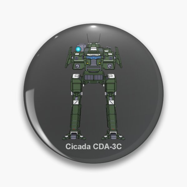 Item preview, Cicada CDA-3C (MWO) - Inner Sphere BattleMech designed and sold by DagleysDesigns.