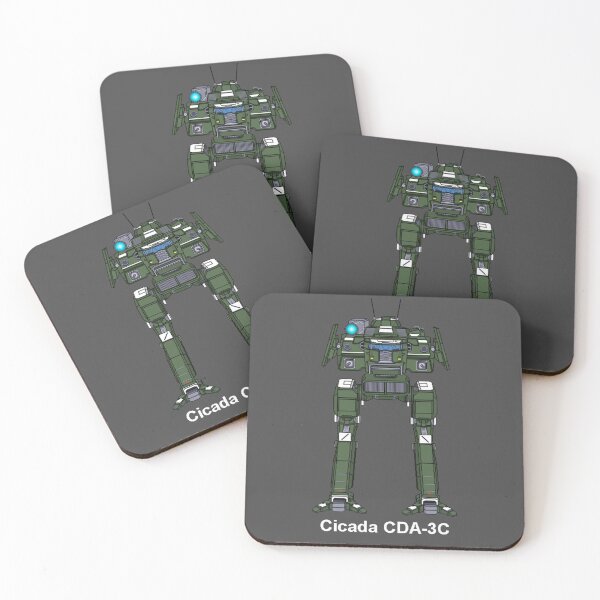 Item preview, Cicada CDA-3C (MWO) - Inner Sphere BattleMech designed and sold by DagleysDesigns.