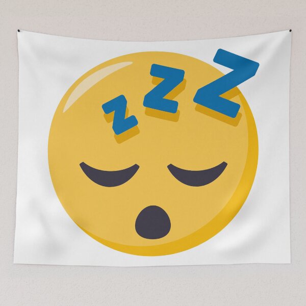 Item preview, JoyPixels™ Sleeping Face Emoji designed and sold by JoyPixels.