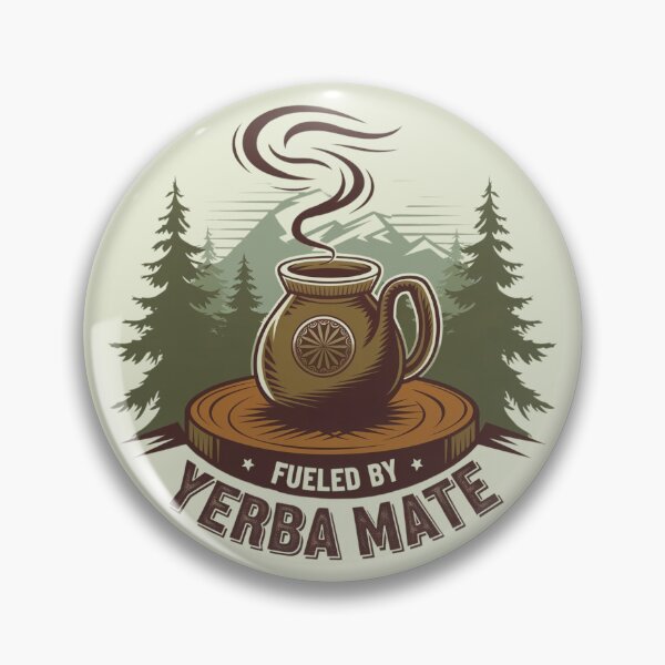 Artikelvorschau, Angetrieben von Yerba Mate - Yerba Mate Liebhaber entworfen und verkauft von Flying Alligator.