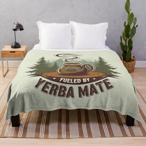 Artikelvorschau, Angetrieben von Yerba Mate - Yerba Mate Liebhaber entworfen und verkauft von Flying Alligator.