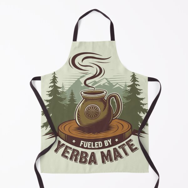 Artikelvorschau, Angetrieben von Yerba Mate - Yerba Mate Liebhaber entworfen und verkauft von Flying Alligator.