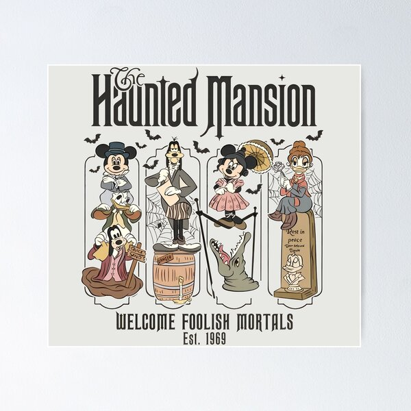 Item preview, Haunted Mansion Halloween Shirt designed and sold by Phil Ben.