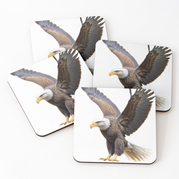 Item preview, Majestic Flight of the Bald Eagle designed and sold by zdzdesigner.