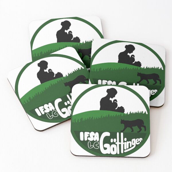 Item preview, Logo transparent background with white font designed and sold by IFSA LC Goettingen.