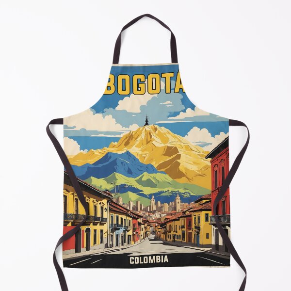 Item preview, Cartel retro vintage de turismo de Bogotá, Colombia designed and sold by TravelersGems.