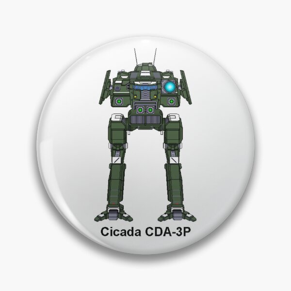 Item preview, Cicada CDA-3P - Inner Sphere BattleMech designed and sold by DagleysDesigns.