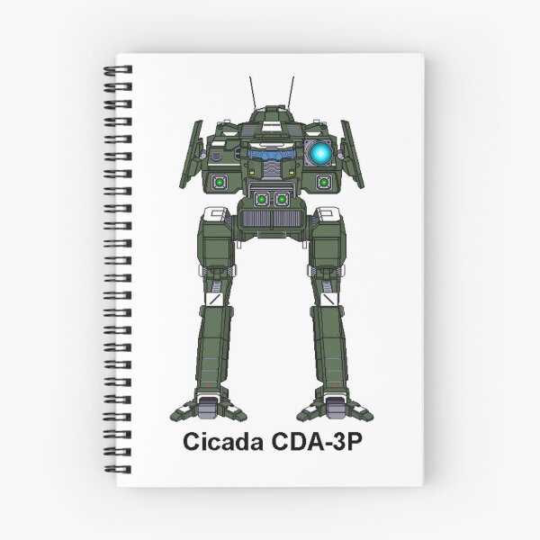 Item preview, Cicada CDA-3P - Inner Sphere BattleMech designed and sold by DagleysDesigns.