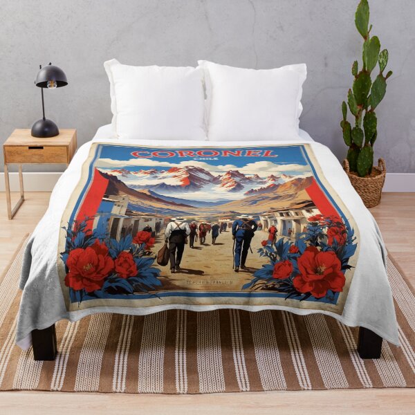 Item preview, Coronel Chile Retro Vintage Poster Tourism designed and sold by TravelersGems.
