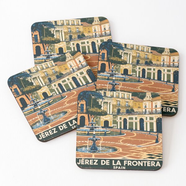 Item preview, Jerez de la Frontera Spain Vintage Travel Tourism designed and sold by TravelersGems.