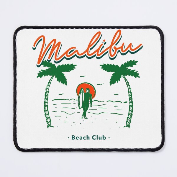 Item preview, Malibu Beach Club T-shirt designed and sold by SM-Clothing.