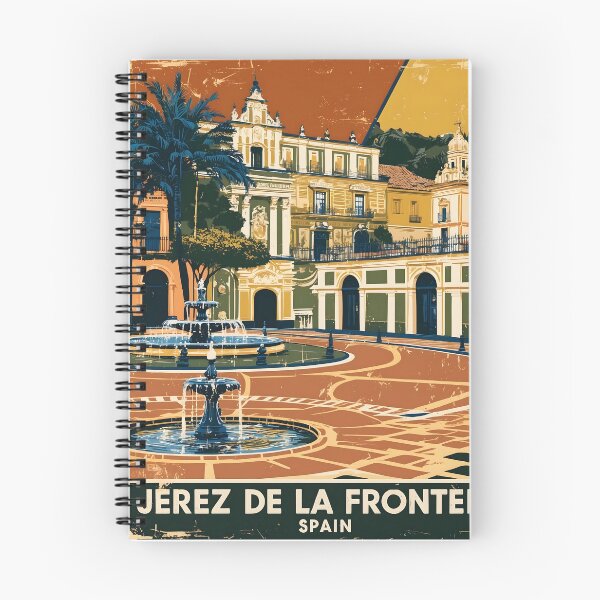 Item preview, Jerez de la Frontera Spain Vintage Travel Tourism designed and sold by TravelersGems.