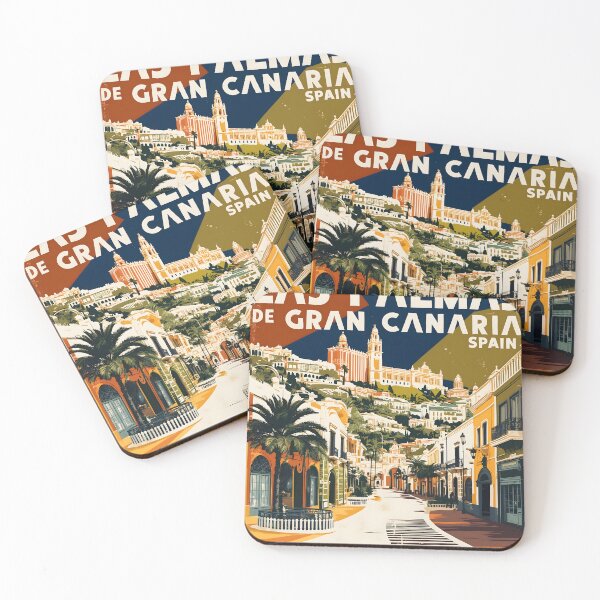 Item preview, Las Palmas de Gran Canaria Spain Vintage Travel Tourism designed and sold by TravelersGems.