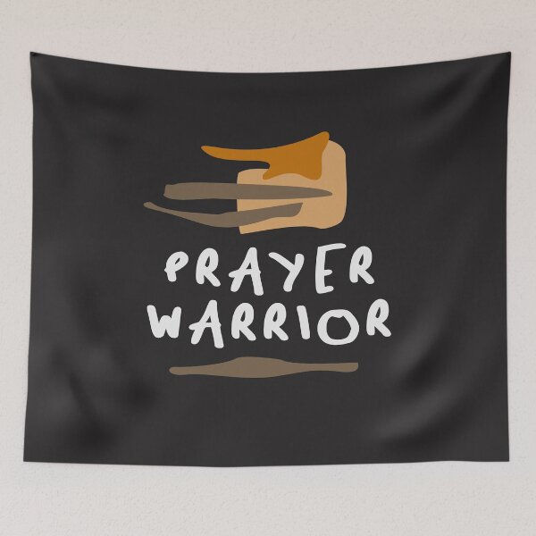 Item preview, Prayer Warrior - Strong and Empowering Christian Quote designed and sold by cidolopez.