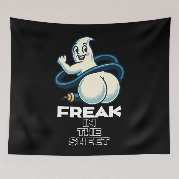 Item preview, Freak Under Sheet Humorvoll Sarkastisch Kostümidee designed and sold by LuminOrb.