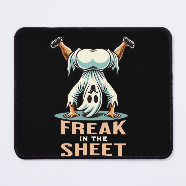 Item preview, Freak In Sheet Funny Ghost Design designed and sold by LuminOrb.
