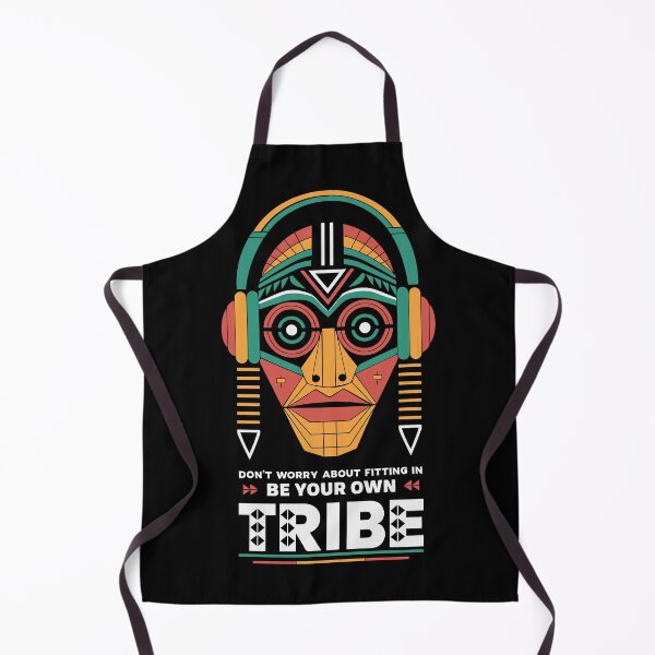 Item preview, Be Your Own Tribe Headphone Tribal Art Music Lovers designed and sold by Designer-Girl.