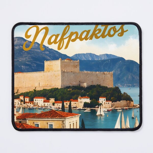 Item preview, Nafpaktos Western Greece Postcard Vintage Retro Travel Vintage designed and sold by TravelPostcardGems.