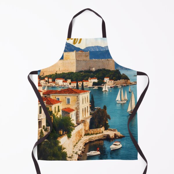 Item preview, Nafpaktos Western Greece Postcard Vintage Retro Travel Vintage designed and sold by TravelPostcardGems.