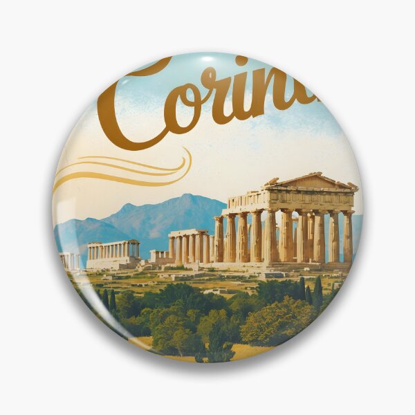 Item preview, Corinth Peloponnese Postcard Vintage Retro Travel Vintage designed and sold by TravelPostcardGems.