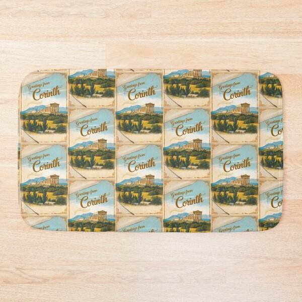 Item preview, Corinth Peloponnese Postcard Vintage Retro Travel Vintage designed and sold by TravelPostcardGems.