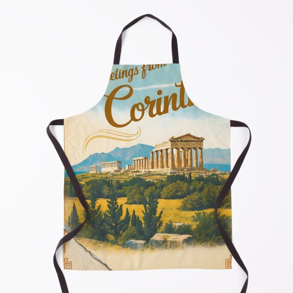 Item preview, Corinth Peloponnese Postcard Vintage Retro Travel Vintage designed and sold by TravelPostcardGems.