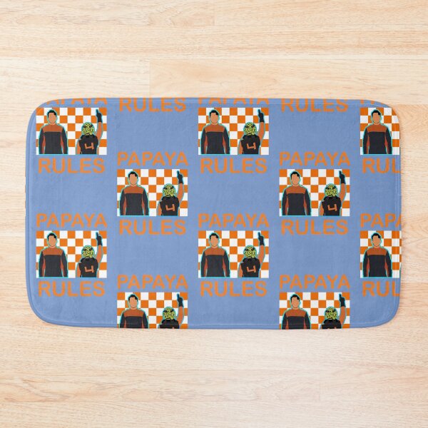 Item preview, Papaya Rules illustration designed and sold by ZooStateofMind.