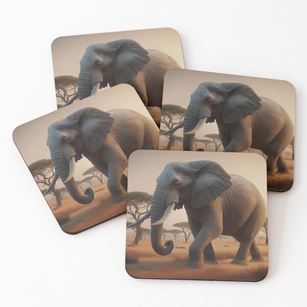Item preview, WILD ELEPHANT IN AFRICA  designed and sold by johnnyssandart.