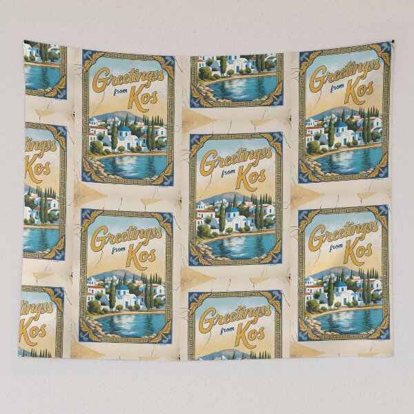 Item preview, Kos South Aegean Postcard Vintage Retro Travel Vintage designed and sold by TravelPostcardGems.