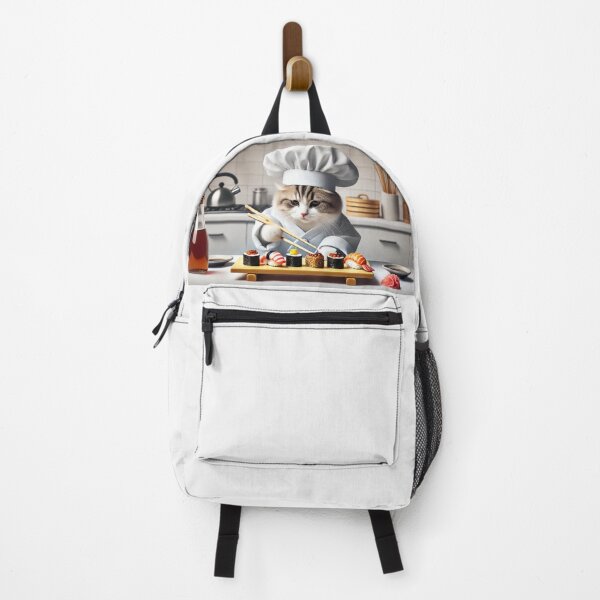Item preview, Chef Neko - Sushi Master at Work designed and sold by WheelieGdArt.