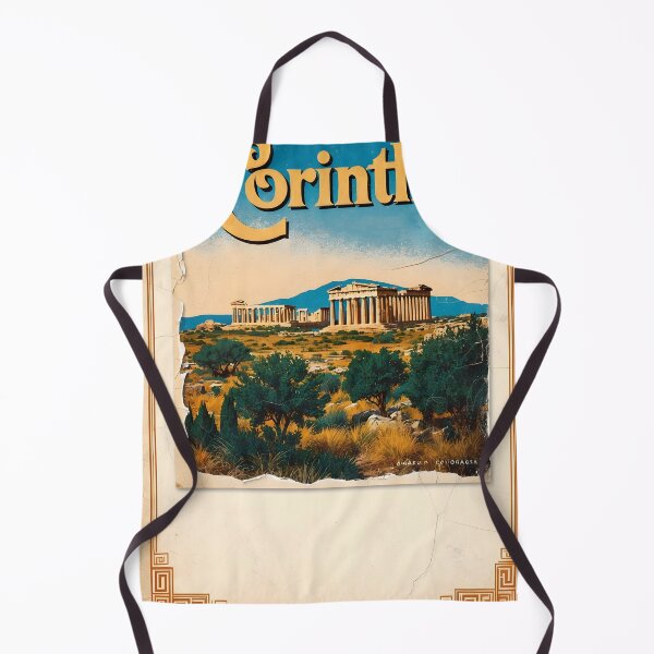 Item preview, Greetings from Corinth Peloponnese Postcard Vintage Retro Travel Vintage designed and sold by TravelPostcardGems.