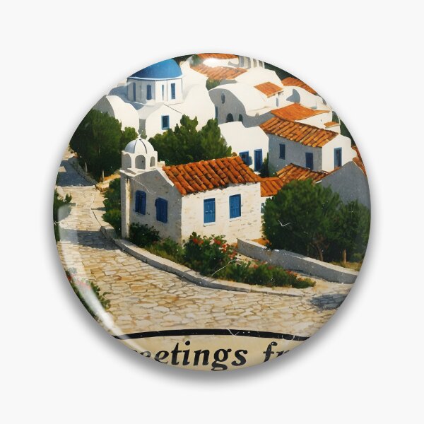 Artikelvorschau, Mytilene Nordägäis Griechenland Postkarte Vintage Retro Reise Vintage entworfen und verkauft von TravelPostcardGems.