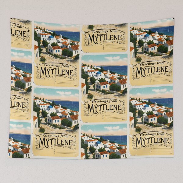 Item preview, Mytilene North Aegean Greece Postcard Vintage Retro Travel Vintage designed and sold by TravelPostcardGems.