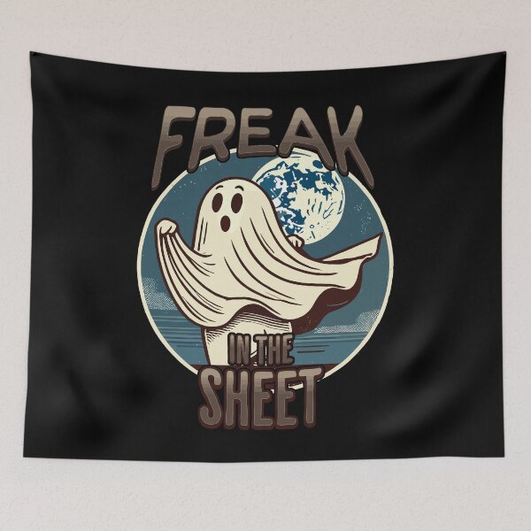 Item preview, Freak in Sheet Funny Ghost Design Humorous designed and sold by LuminOrb.