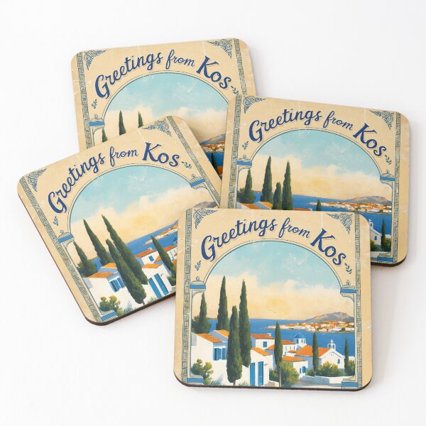 Item preview, Greetings from Kos South Aegean Postcard Vintage Retro Travel Vintage designed and sold by TravelPostcardGems.