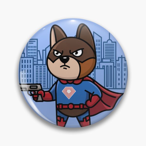 Item preview, Dog superhero designed and sold by KukerLukii.