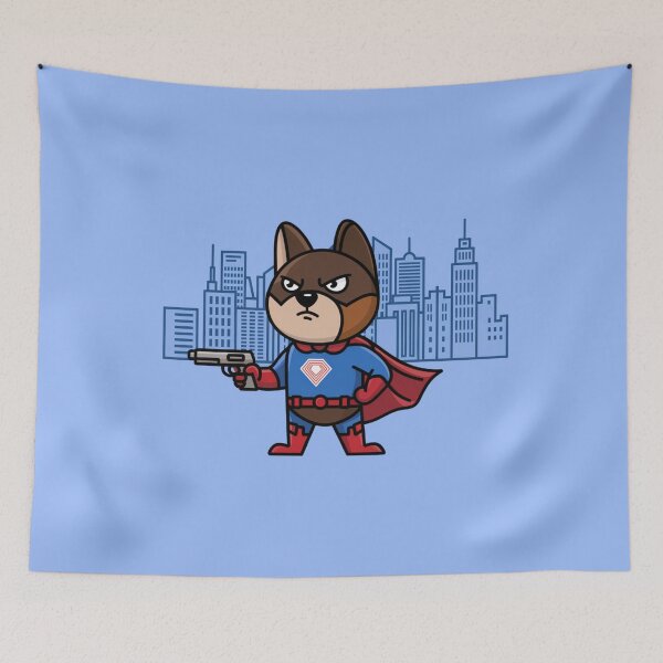 Item preview, Dog superhero designed and sold by KukerLukii.