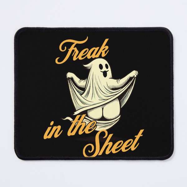 Item preview, Freak In The Sheet Funny Ghost Design designed and sold by LuminOrb.