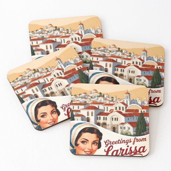Item preview, Larissa Thessaly Greece Postcard Vintage Retro Travel Vintage designed and sold by TravelPostcardGems.
