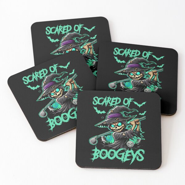 Item preview, Just Scared Of Bogeys Witch Golf Halloween designed and sold by The Art of Kkatarynka.