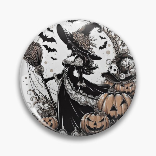 Item preview, H11.Happy Halloween Day, Witch  designed and sold by Daofa.