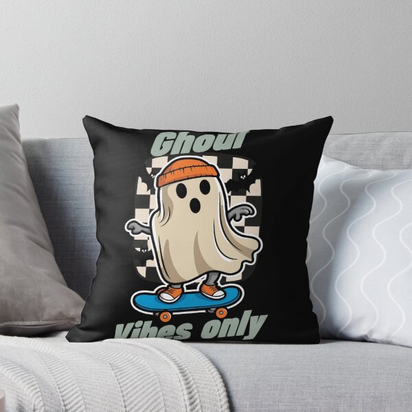 Item preview, Ghoul Vibes Only Funny Halloween Saying Design designed and sold by LuminOrb.