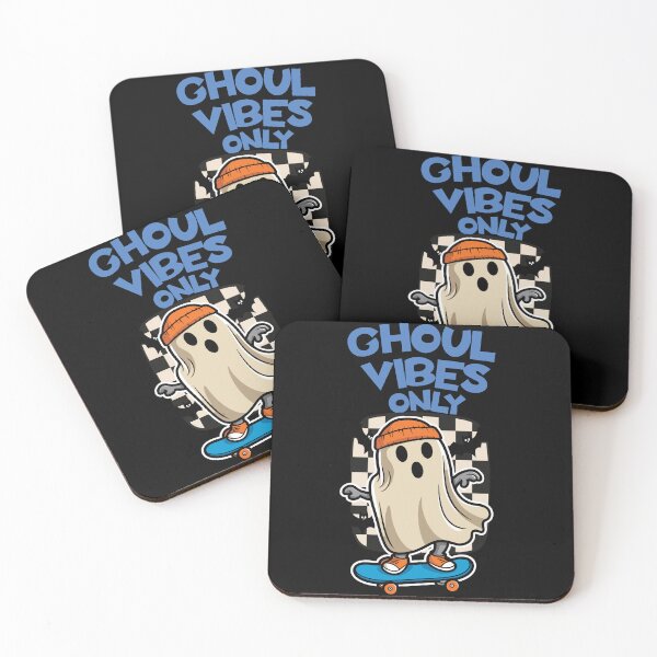 Item preview, Ghoul Vibes Only Funny Saying Design designed and sold by LuminOrb.