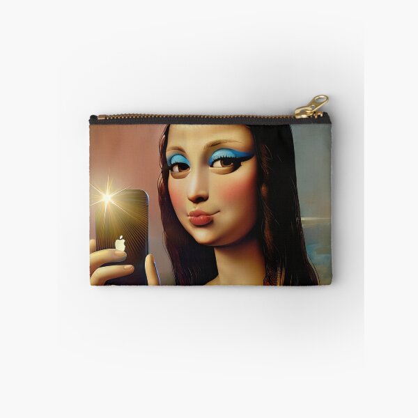 Item preview, Selfie Masterpiece: Mona Lisa's Modern Twist designed and sold by Blossence Designs.