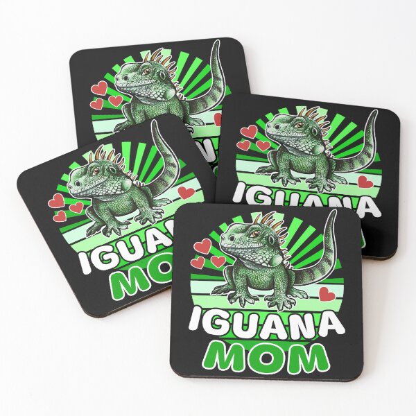 Item preview, Cute Iguana Mom designed and sold by BeataY6Art.