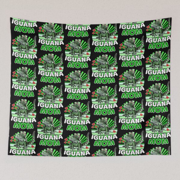 Item preview, Cute Iguana Mom designed and sold by BeataY6Art.