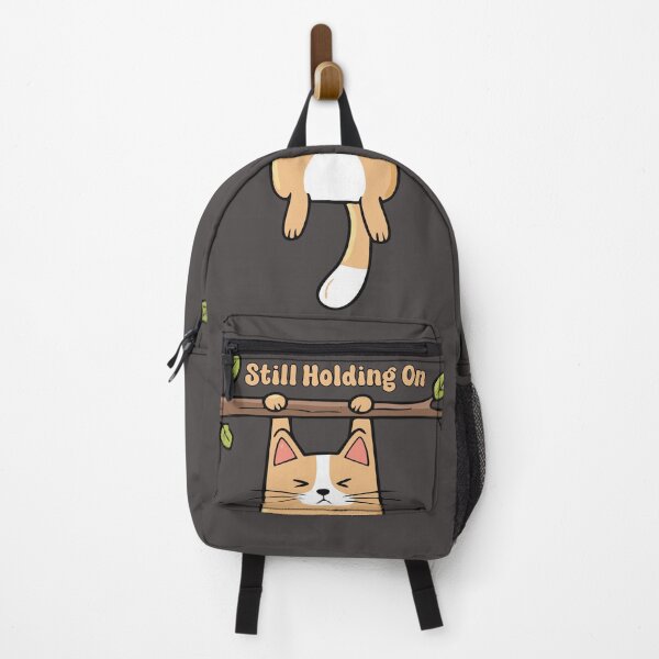 Item preview, Cat holding to a tree - Still Holding On designed and sold by SusanStDigital.
